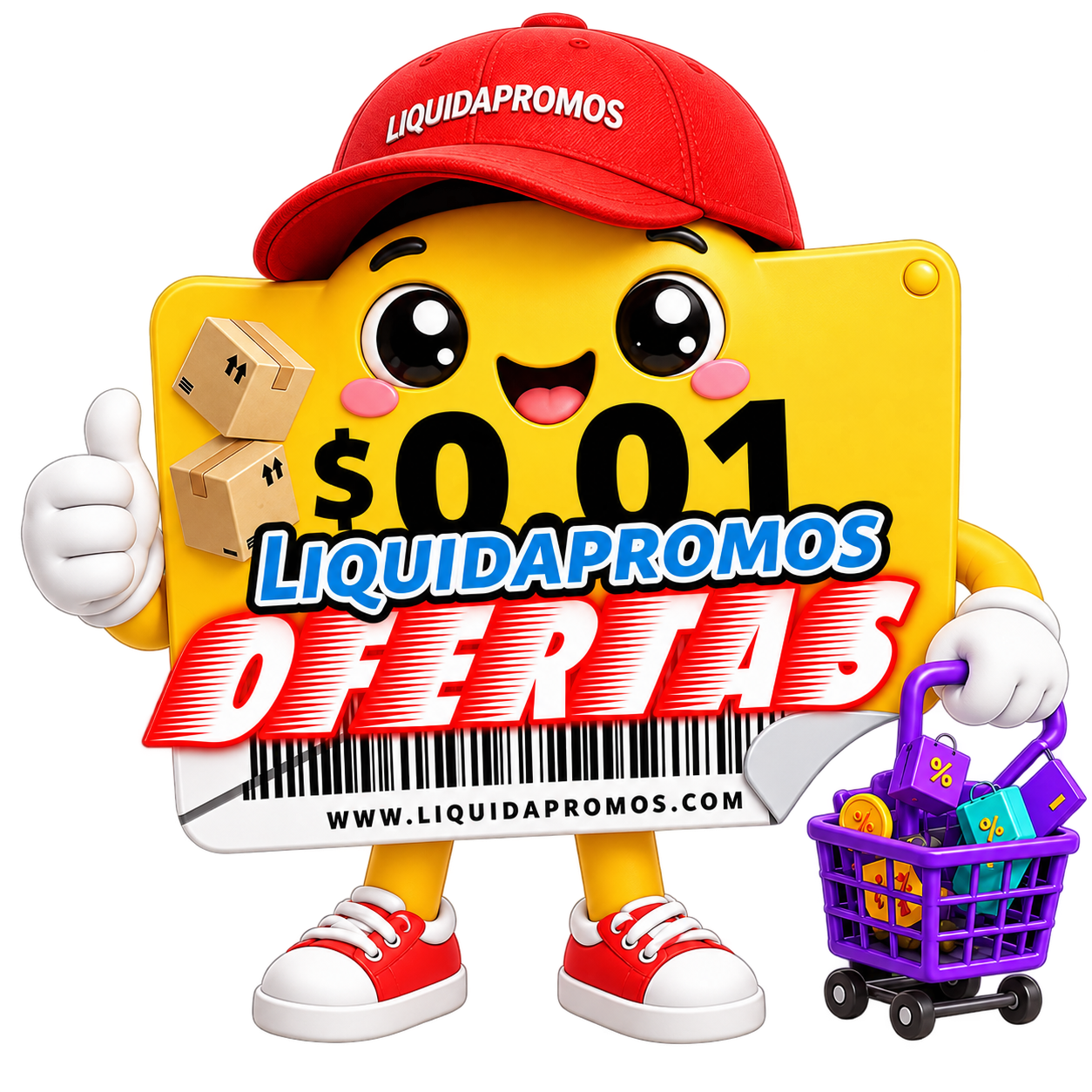 Mascota de LiquidaPromos